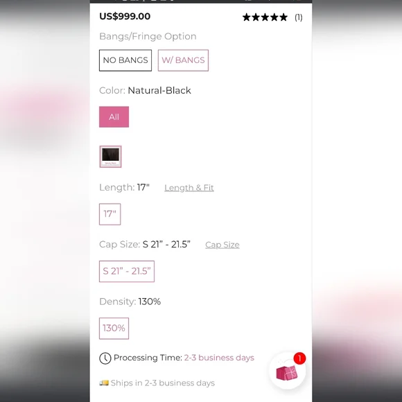 Blonde HUMAN Hair Wig by Uniwigs - Picture 3 of 16